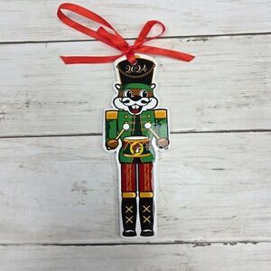 Buc ee's 2024 Nutcracker‎ Christmas Ornament Beaver Drummer Holiday Bucees